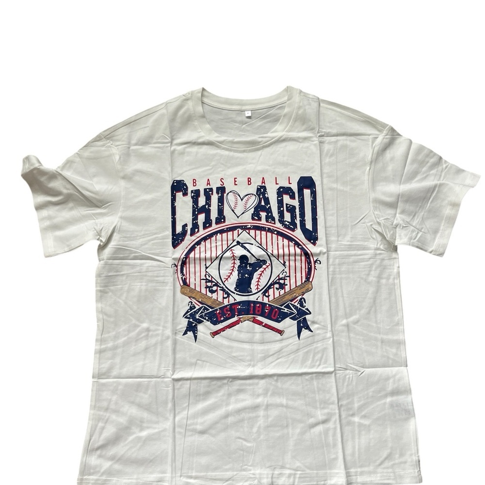 Chicago Baseball Oversized Women’s T-Shirt